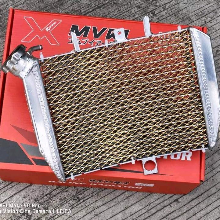 X-MVR1 OVERSIZED RADIATOR CURVED FOR YAMAHA SNIPER 150