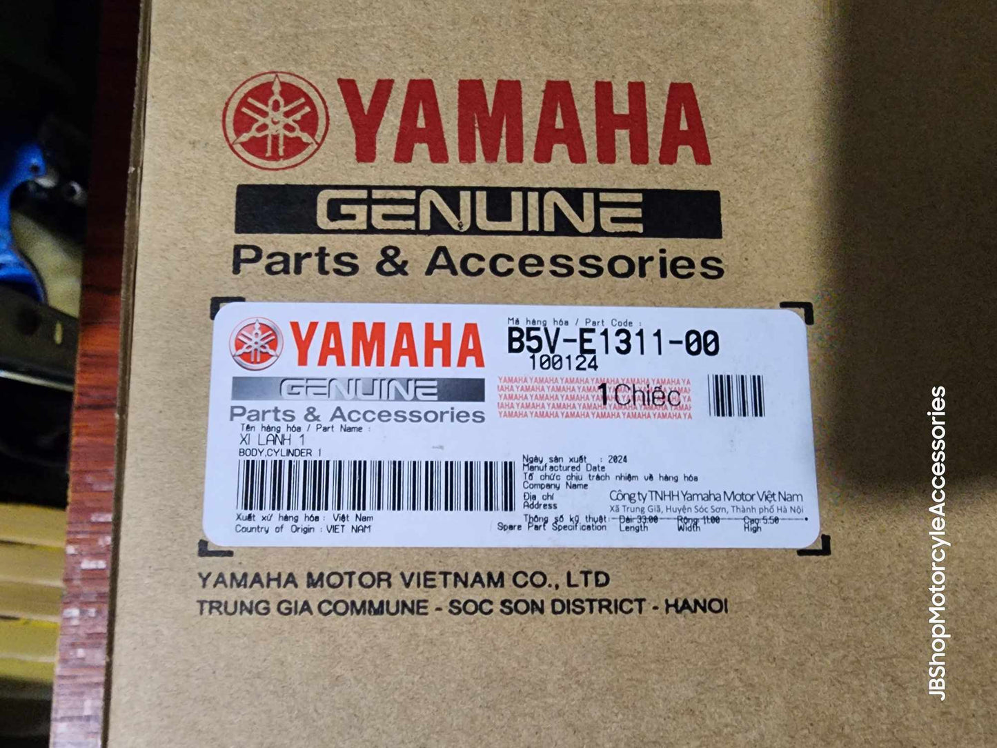 YAMAHA CYLINDER BLOCK B5V-E1311-00 FOR SNIPER 155